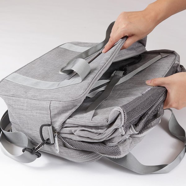 Storage Bag Folded Into Just 1 Boston Bag for Convenient Trips in Multi