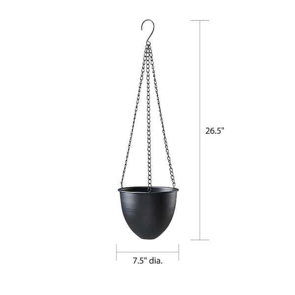 National V2663 18 In. Black Metal Hanging Plant Extension Chain