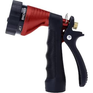 6-Pattern Water Hose Nozzle Spray Nozzle with Adjustable Spray Patterns for Outdoor