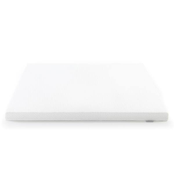 Zinus Ultra Cool 2 Inch Full Gel Memory Foam Mattress Topper with Cooling Cover