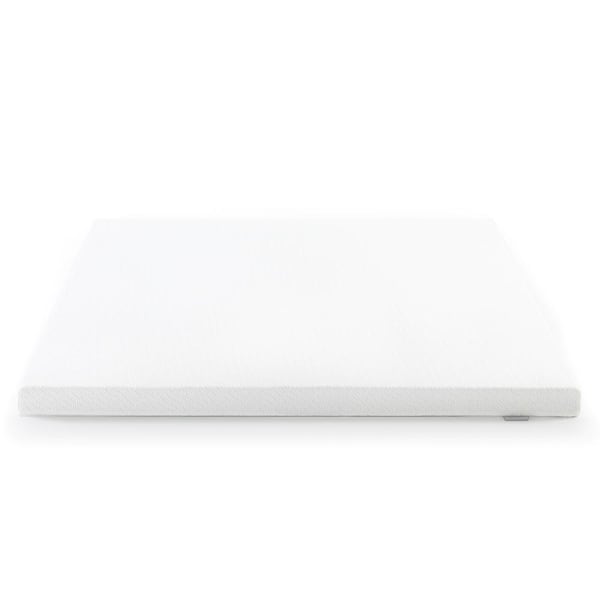 Zinus Ultra Cool 2 Inch King Gel Memory Foam Mattress Topper with Cooling Cover