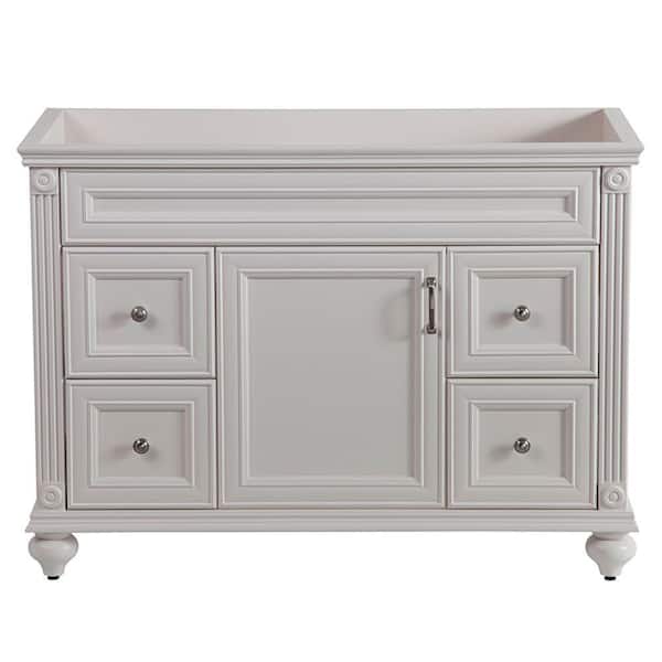 Home Decorators Collection Annakin 48 in. W x 22 in. D x 34 in. H Bath Vanity Cabinet without Top in Cream