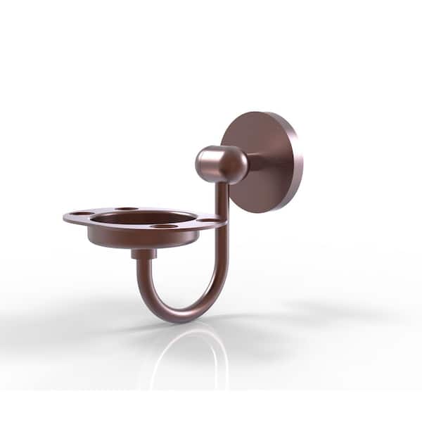 Tango Wall Mounted Tumbler Holder/Toothbrush Holder in Antique Copper