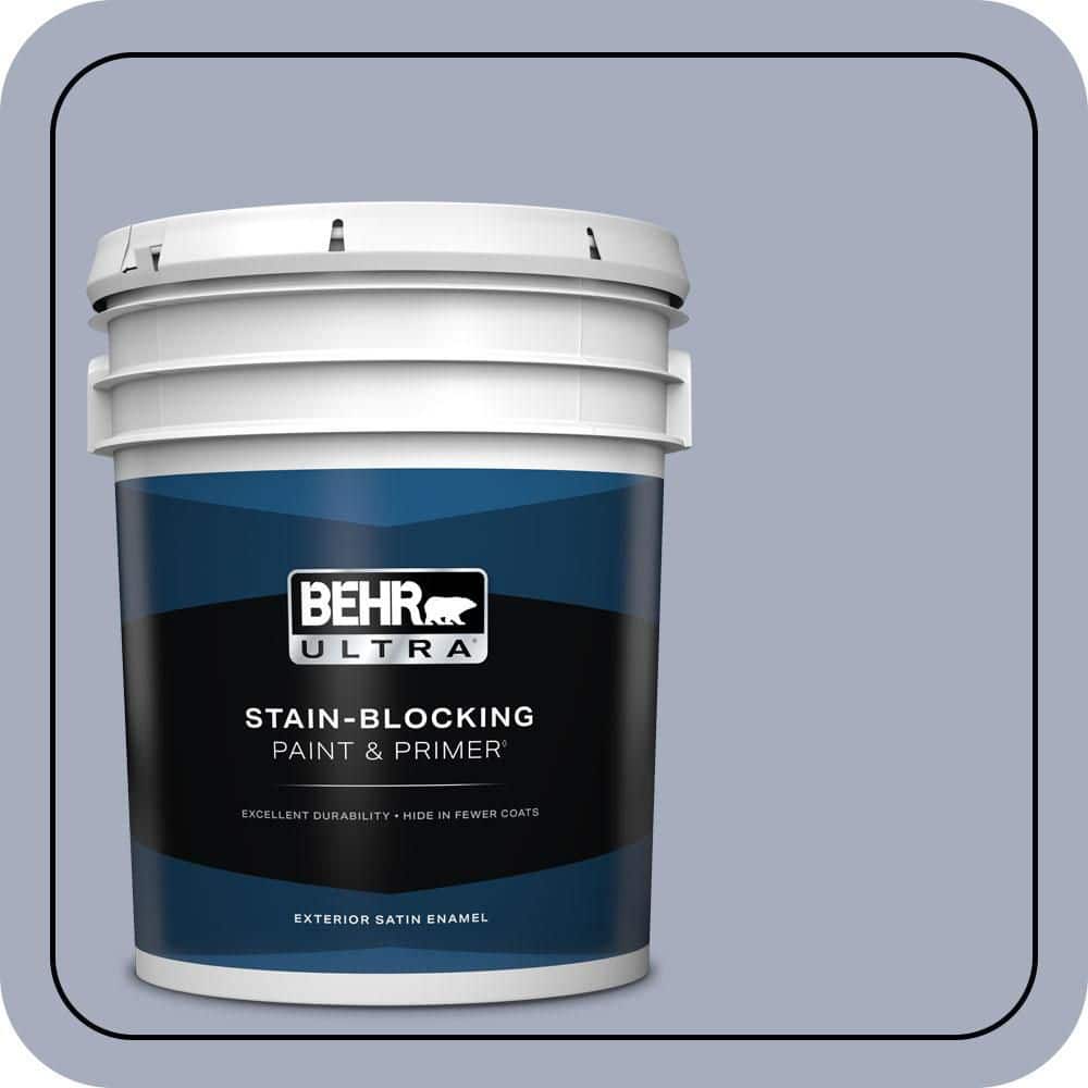 5 gal. #ICC-55 Hydrangea Blossom Satin Enamel Exterior Paint & Primer price history on PriceWatchPro