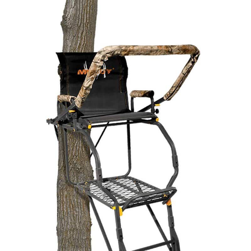 20 ft. The Skybox Deluxe 1-Person Deer Hunting Ladder Tree Stand