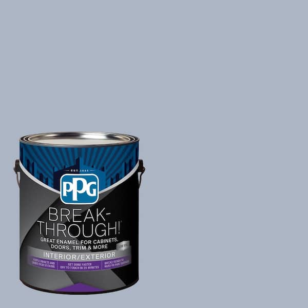 Break-Through! 1 gal. PPG1042-4 Blue Beard Satin Door, Trim & Cabinet Paint