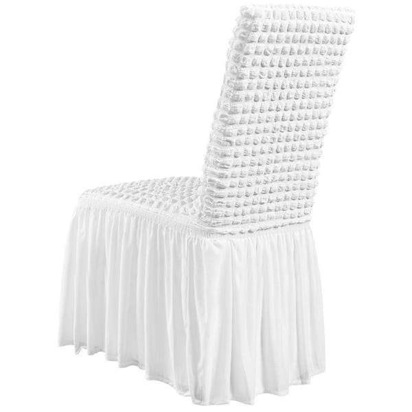 SKYSHALO Stretch Spandex Folding Chair Covers, Removable Washable Protective Slipcovers, Universal Fitted Chair Cover with Skirt