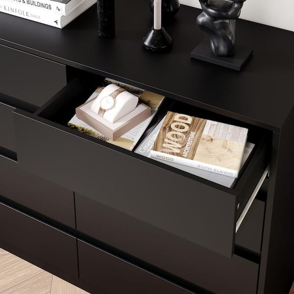 Have a question about FUFU&GAGA Black 12 Drawers 63 in. W x 32 in. H Wooden Chest of Drawers, Dresser, Storage Cabinet for Bedroom Storage? - Pg 1 - The Home Depot Have a question about FUFU&GAGA Black 12 Drawers 63 in. W x 32 in. H Wooden Chest of Drawers, Dresser, Storage Cabinet for Bedroom Storage? - Pg 1 - The Home Depot