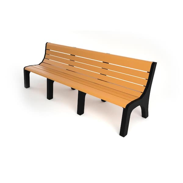 8 ft. Newport Bench - Brown