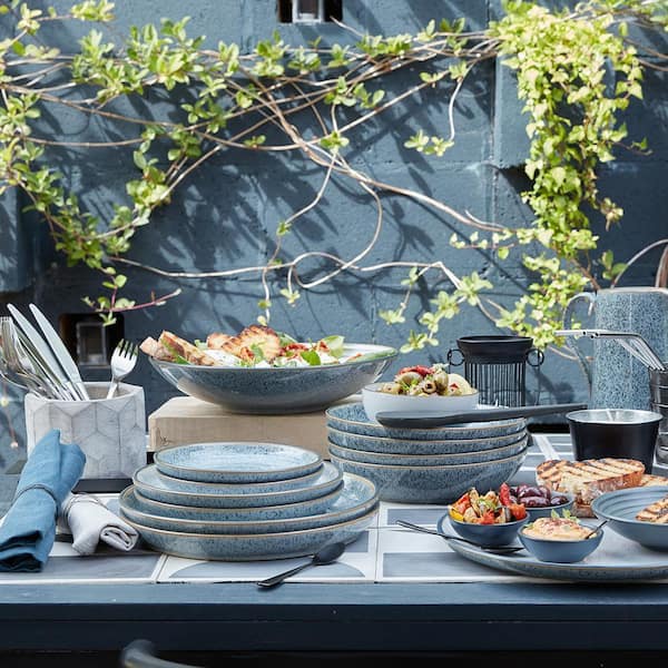 Denby Studio Grey Coupe Dinner Plate (Set of 4) STG-003G/4 - The