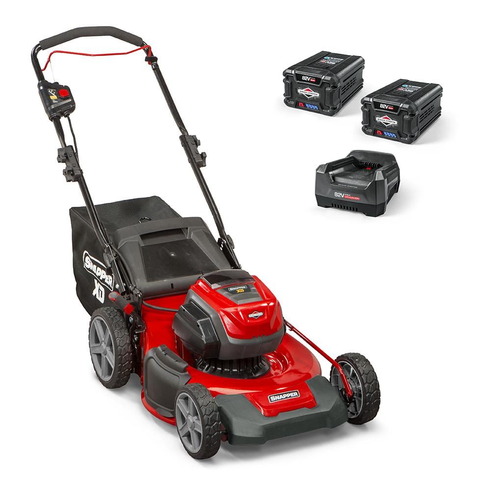 Snapper 82v max stepsense deals electric lawn mower