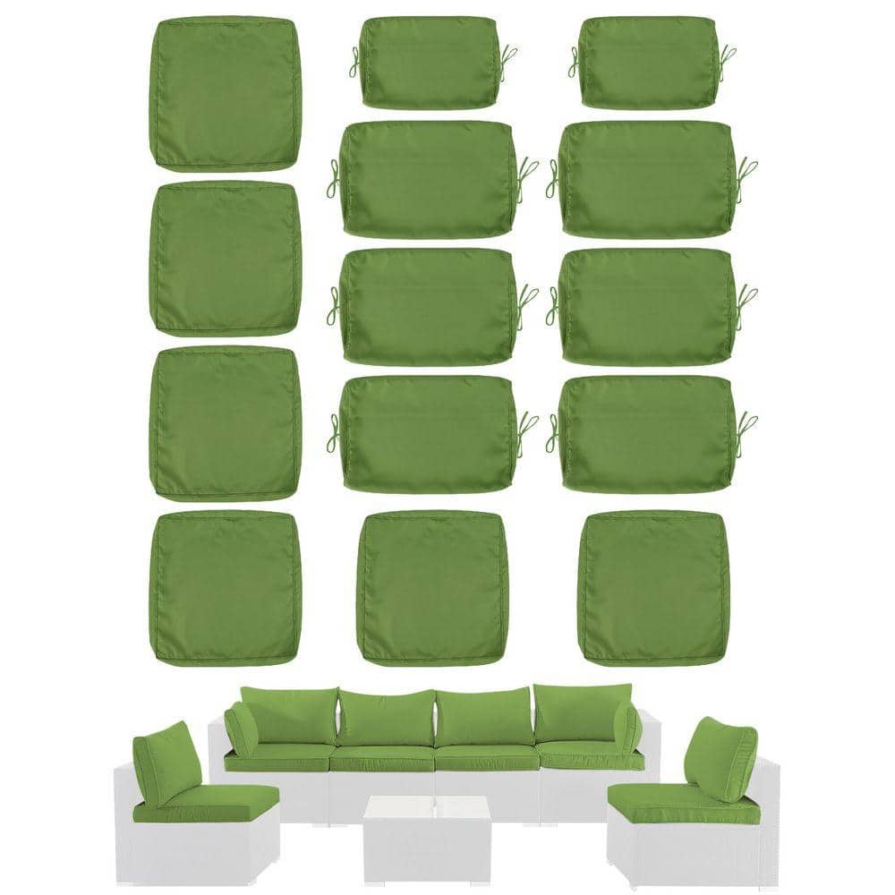 unique choice 14-Pack Cushion Covers for 7-Pieces (6-Seaters