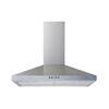 36 in. Convertible Wall Mount Range Hood in Stainless Steel with Mesh Filters and Push Button Control