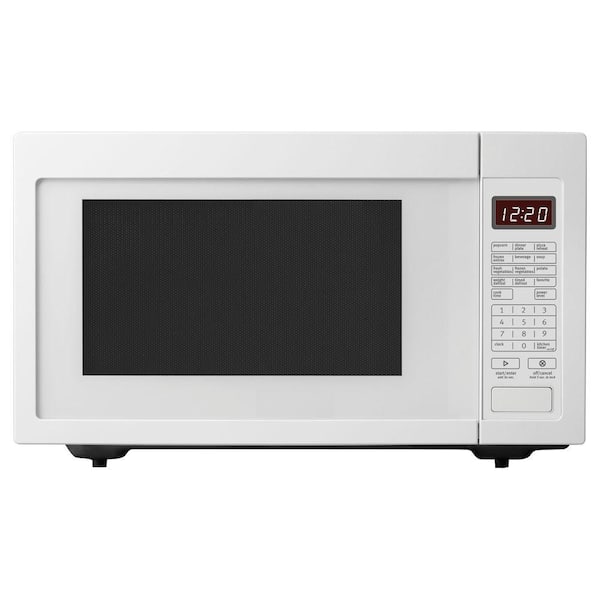 Whirlpool 2.2 cu. ft. Countertop Microwave in White, Built-In Capable with Sensor Cooking