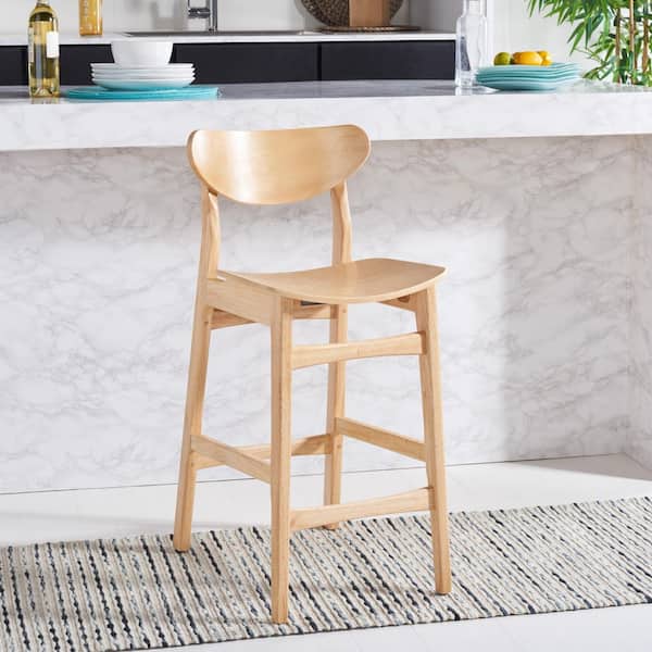 SAFAVIEH Thaxton Natural Counter Bar Stool