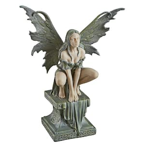 9.5 in. H Celtic Fairy Perilous Perch Small Statue