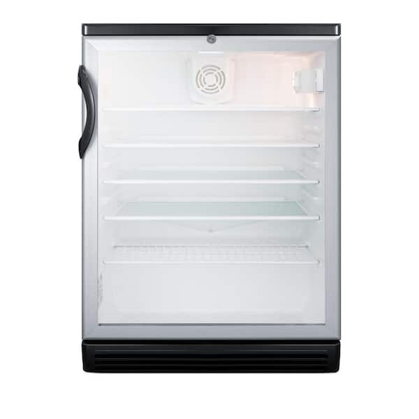 Summit Appliance 24 in. 5.5 cu. ft. Commercial Refrigerator in Black