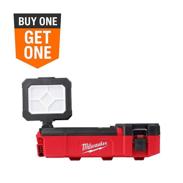 M12 12-Volt Lithium-Ion Cordless PACKOUT Flood Light w/USB Charging