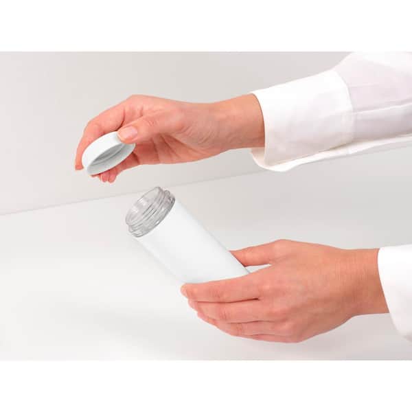 Pinceau Silicone Brabantia Essential - Blanc - Résiste à 280°C - Lave-Vaisselle - 5 Ans Garantie