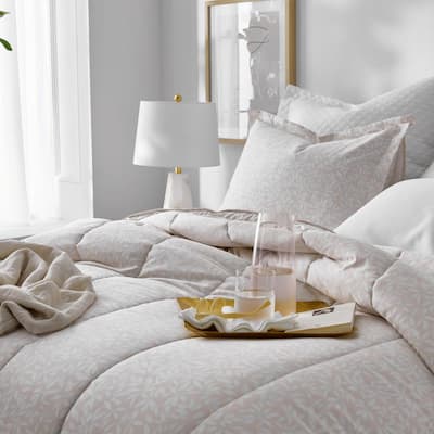 Stencil Leaf Legends® Hotel Cotton Sateen Comforter
