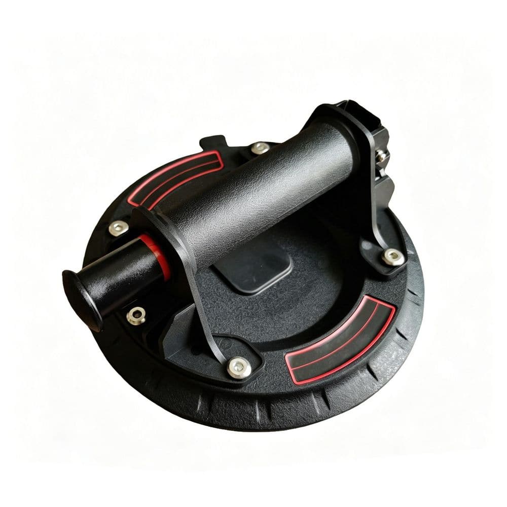 Pro Space 8in. Heavy Duty Black Suction Cup with 440 lb. Lifting
