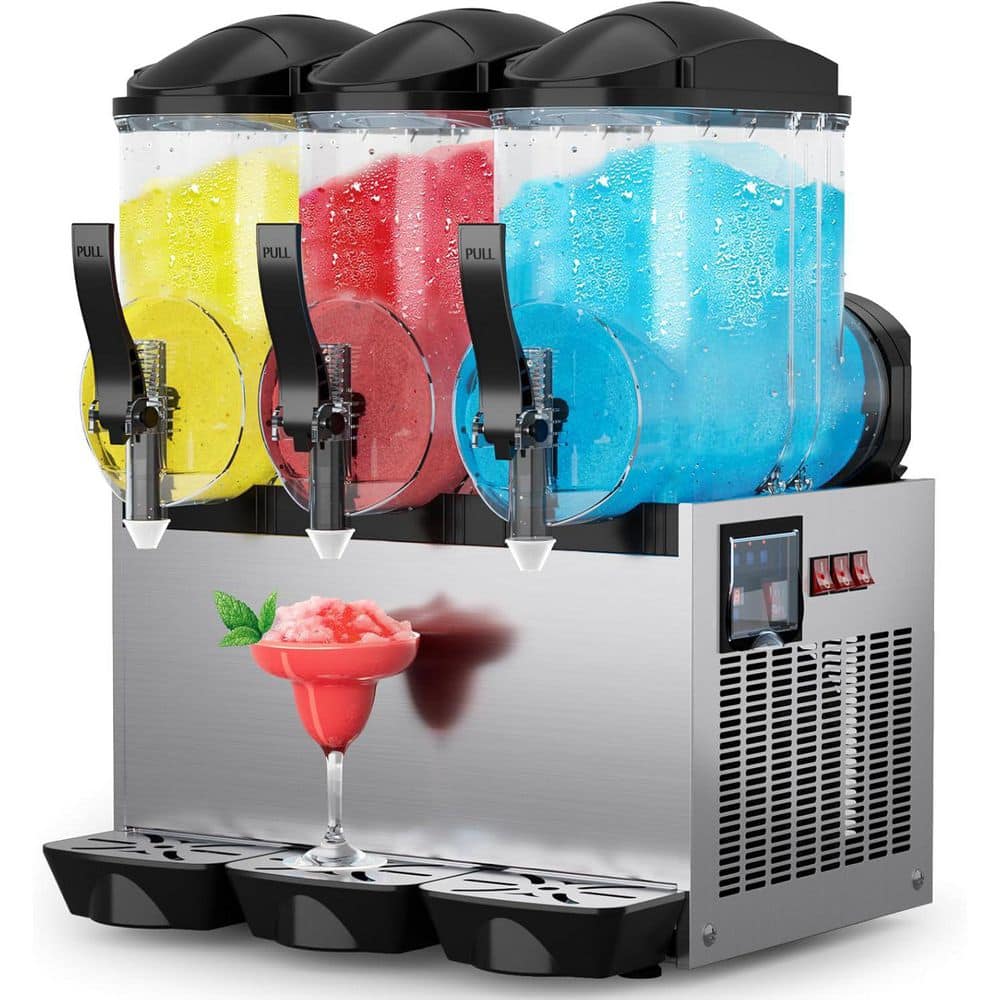 Commercial 1300W Slushy Machine with 3x15L Capacity, Variable Consistency, 3 Modes, Electronic Temp Control, 180 Cups price history on PriceWatchPro