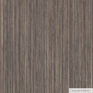 Metallic Bronze Faux Grasscloth Vinyl Peel and Stick Textured Wallpaper Roll (Covers 28 sq. ft.)