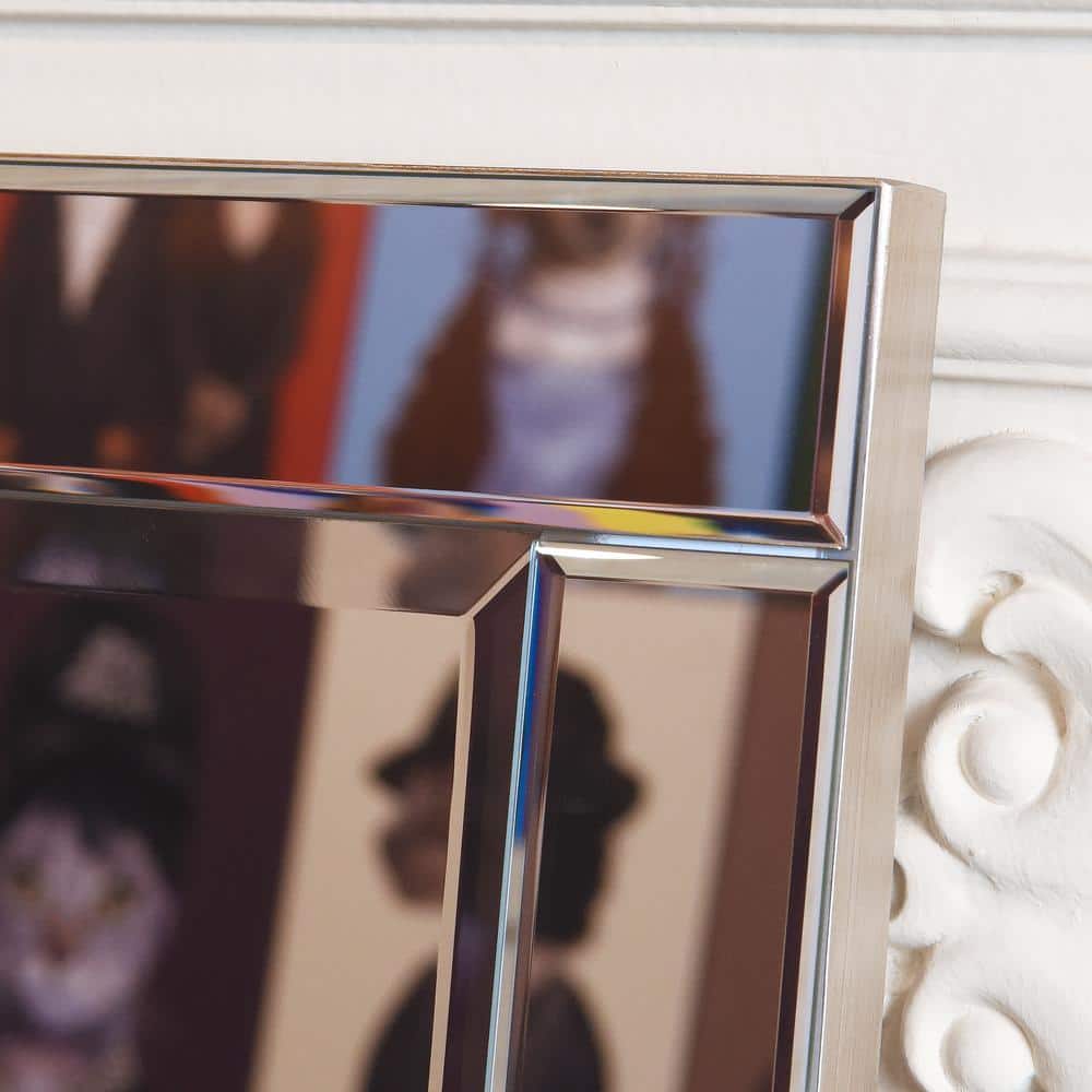 Moderno 24" x 54" Beveled Wood Frame Wall Mirror