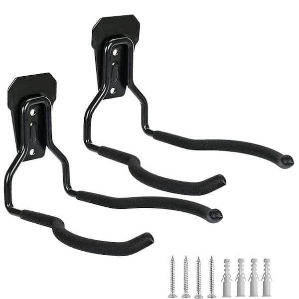 String Trimmer Wall Hanger Bracket Metal Heavy Duty 50 lbs. Capacity Anti-Slip Coating Weed Eater Storage Hook