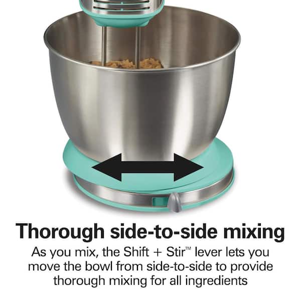 Dash Stainless Steel Mixing Bowl Set - Aqua