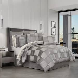 4-Pieces Benton Polyester King Comforter Set