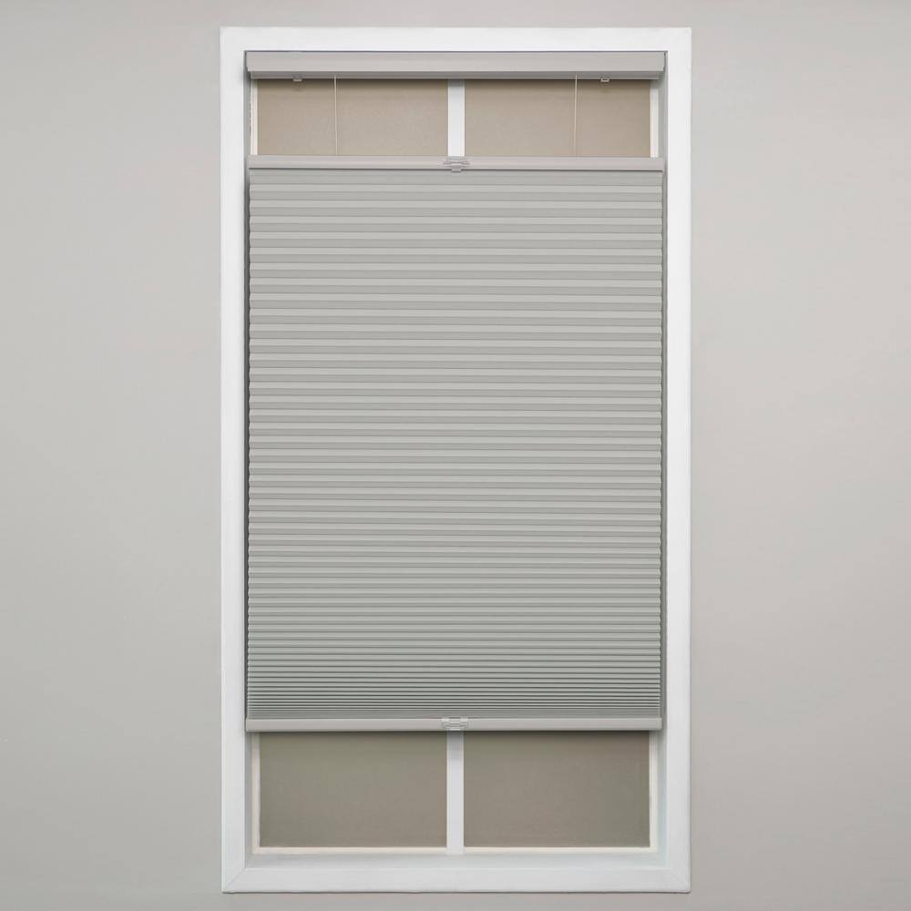 Gray Cloud Cordless Top-Down Bottom-Up Blackout Polyester Cellular Shades - 21 in. W x 72 in. L price history on PriceWatchPro