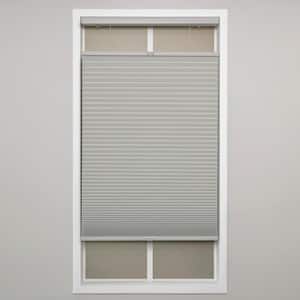 Perfect Lift Window Treatment Cut To Width Sterling Gray Cordless Blackout Polyester 9 16 In Top Down Bottom Up Shade 42 5 In W X 72 In L Qflg424720 The Home Depot