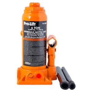 6-Ton Hydraulic Bottle Jack with Pump Handle