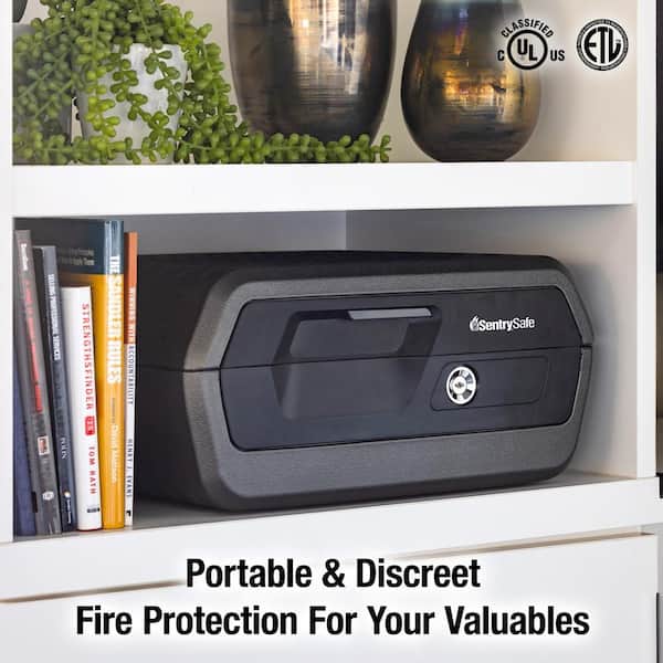 SentrySafe 0.36 cu. ft. Fireproof & Waterproof Safe Box CHW30100