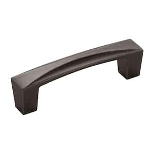 Crest Pull 3 in. (76 mm )Center to Center Black Nickel Vibed Finish Modern Bar Pull Zinc