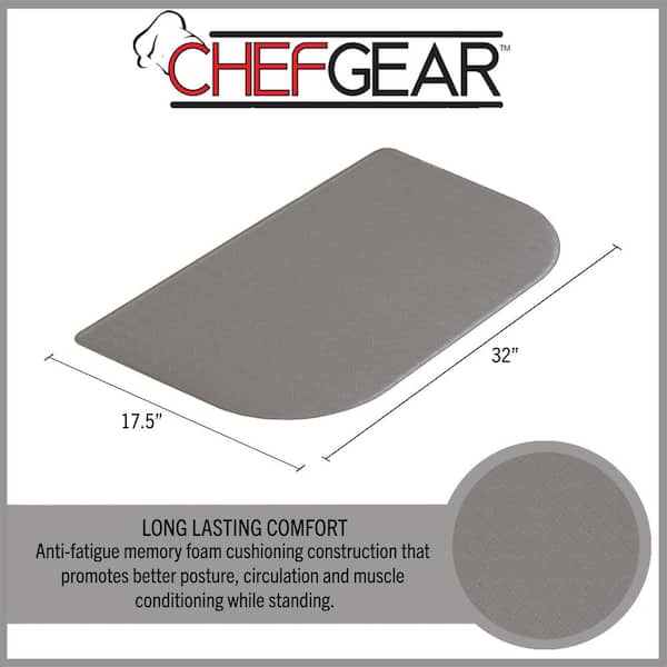 Anti Fatigue Mat Cushion Chef Rug Standing Floor Mat, 18x30