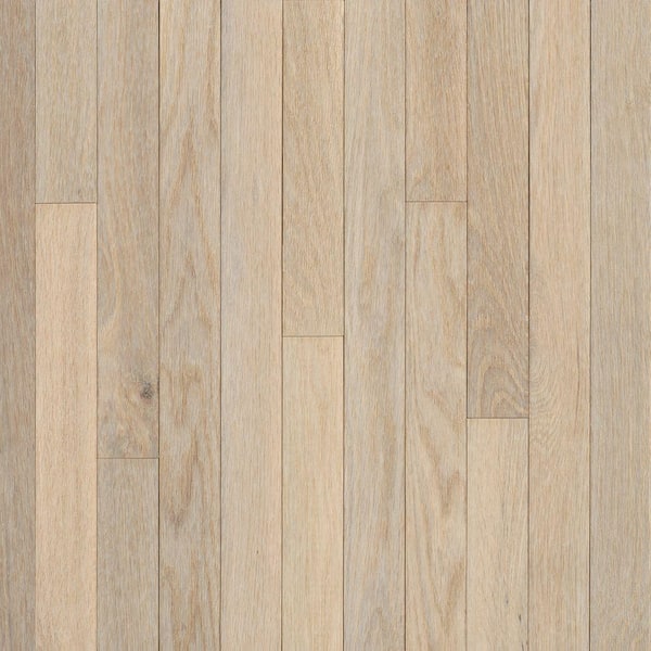 Bruce American Originals Sugar White Oak 5/16 in. T x 2-1/4 in. W x Varying L Solid Hardwood Flooring (40 sq. ft. /case)