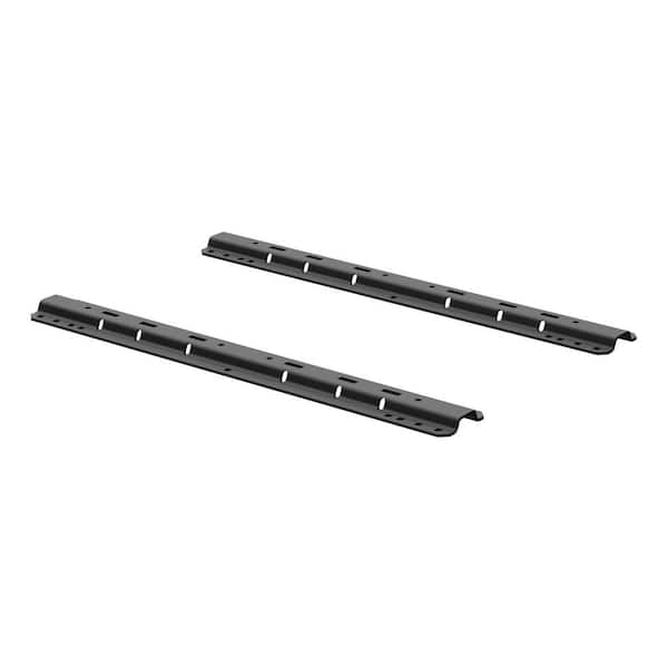 CURT Universal 5th Wheel Base Rails (Carbide Black) 16204 - The