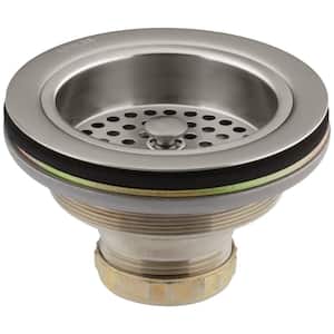 Duostrainer 4-1/2 in. Sink Strainer in Vibrant Brushed Nickel