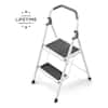 Gorilla Ladders GLS-2CS-2 2-Step Compact Steel Step Stool, 225 lbs. Load  Capacity Type II Duty Rating 