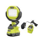 ONE+ 18V Cordless LED Clamp Light Kit with 1.5 Ah Battery and Charger