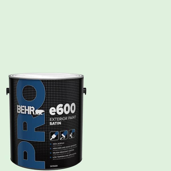 1 gal. #P400-1 Mischievous Satin Exterior Paint