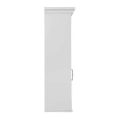 Ashburn 23-1/2 in. W x 27 in. H x 8 in. D Bathroom Storage Wall Cabinet in White