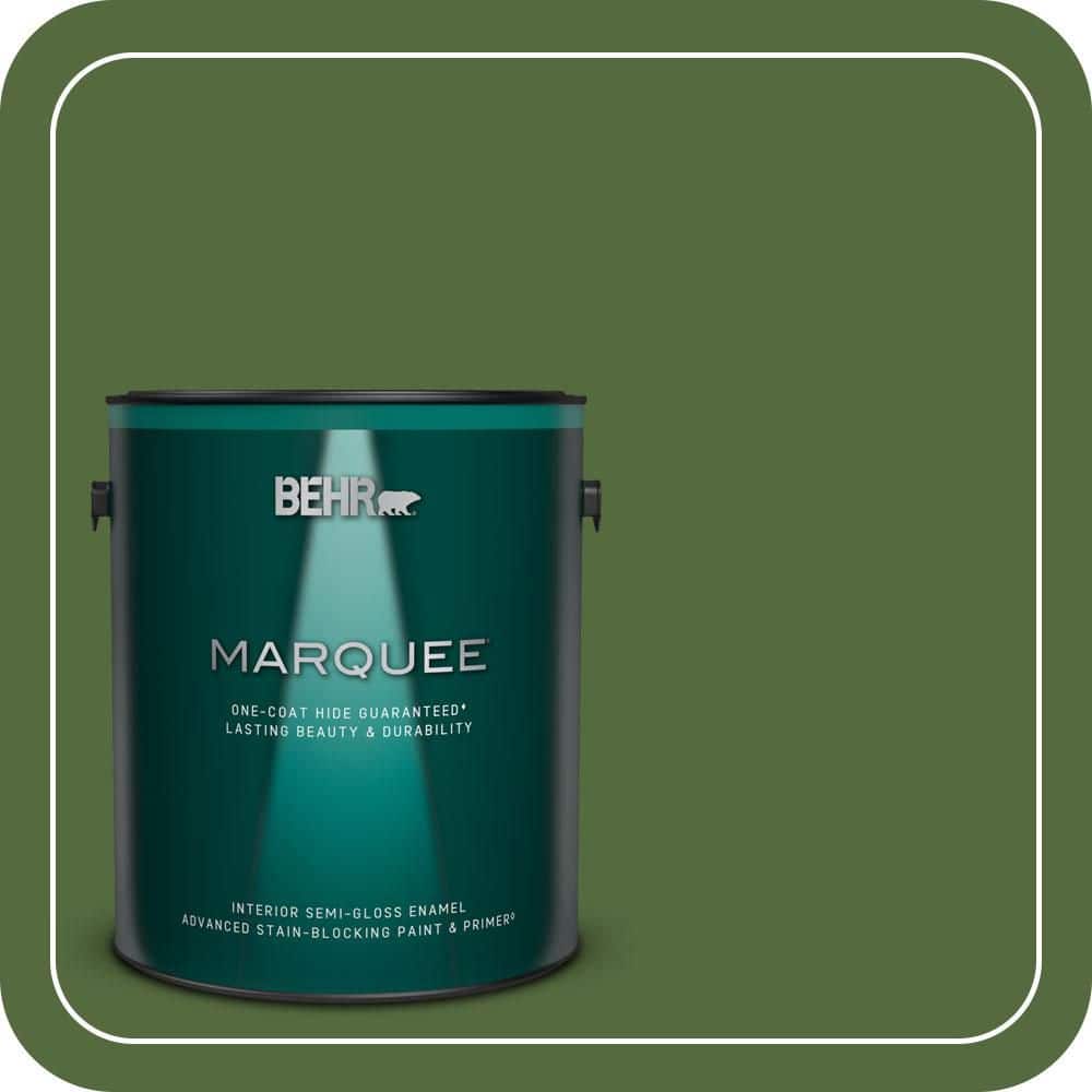 1 gal. #410D-7 Mountain Forest Semi-Gloss Enamel Interior Paint & Primer product image for price tracking