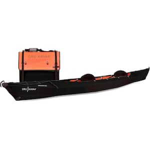 Oru Foldable Kayak Haven TT. 1 or 2 People. Stable, Durable, Lightweight, Lake and River, Beginner, Intermediate (Black)