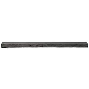 Sandstone 48 in. x 4 in. Charcoal Faux Stone Ledger (4-Pack)