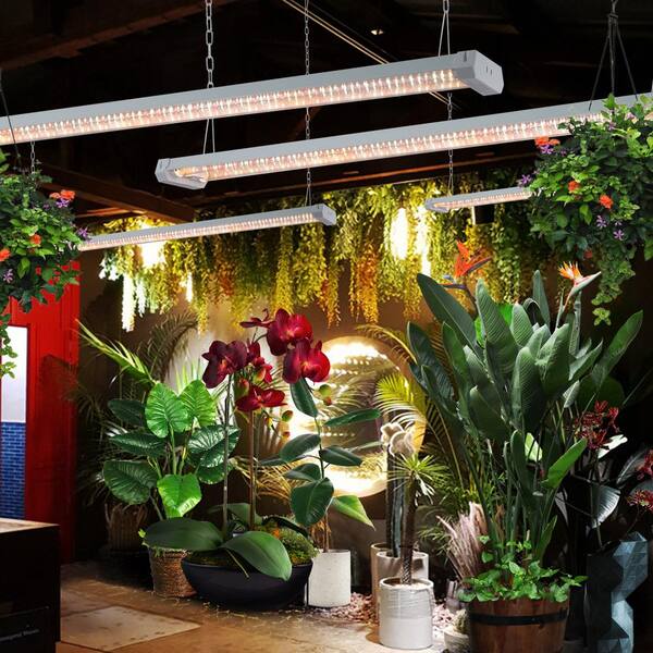 LED Grow Light Full Spectrum/Natural White Indoor Flower Bloom Hydroponic Plant 