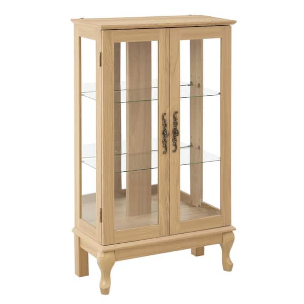 COWLOWN 25.99 in. W x 11.81 in. D x 43.79 in. H Bathroom Brown Linen Cabinet