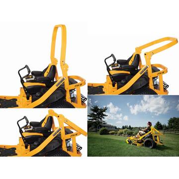 Cub Cadet Ultima ZTX4 60 in. Fabricated Deck 24 HP V-Twin Kohler 7000 Pro Series Engine Zero Turn Mower with Roll Over Protection ZTX4-60